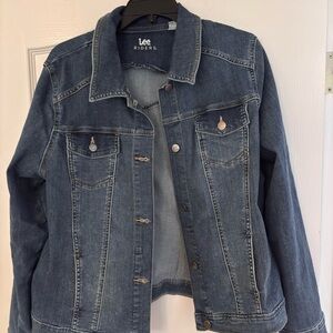 Riders by Lee Medium Wash Blue Denim Jacket
